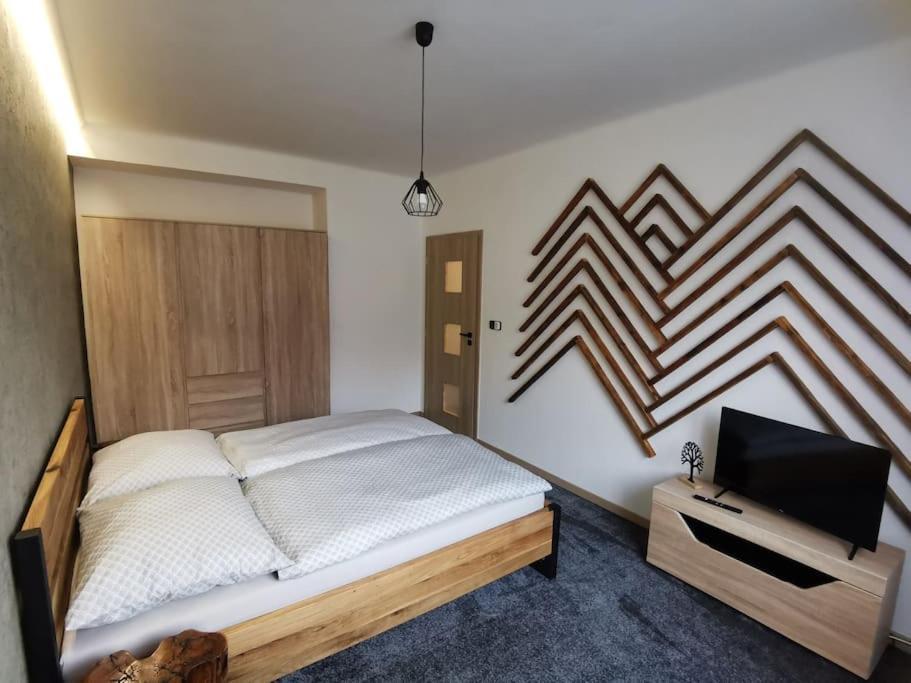 Apartman Bila Voda Červená Voda Exterior foto